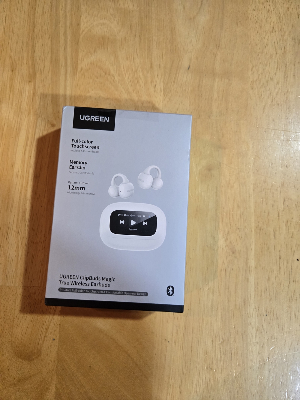 ClipBuds Magic True Wireless Earbuds - White